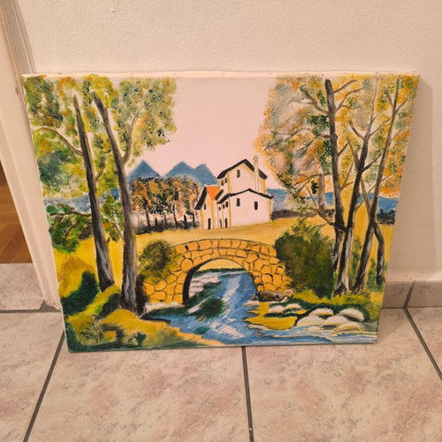 Canvas painting like new
