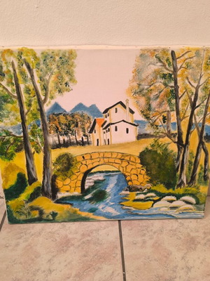 Canvas painting like new