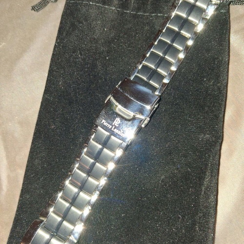 Pierre Lannier Two-Tone Bracelet like new, stainless steel, 22mm