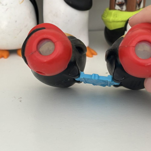 Penguins of Madagascar figures used, pack of 10 collectible toys