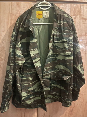 Military jackets Greek camouflage like new, set of 2 pieces