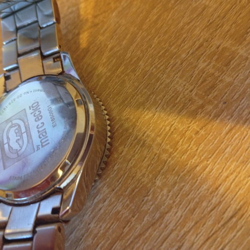 Marc Ecko women's watch like new, stainless steel with zirconia