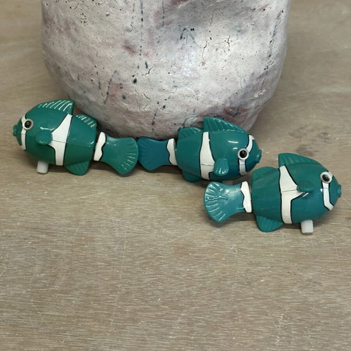 Vintage Robo Fish set of 3 like new, 2000s water toys