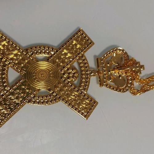Archieratic engolpia new, two pieces with enamel gilded
