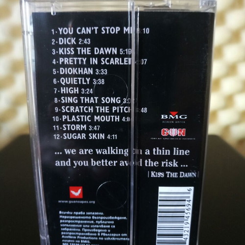 Guano Apes Walking on a Thin Line cassette tape album used
