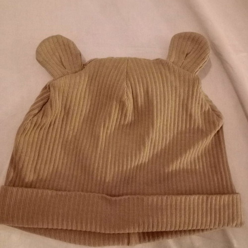 H&M kids beige hat with ears new size S