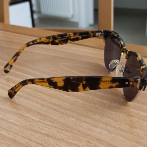 Massimo Dutti sunglasses used, brown and gold