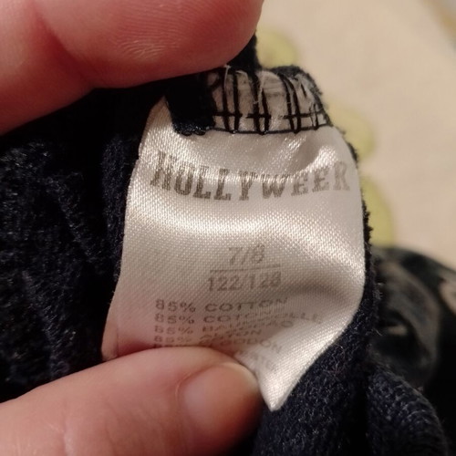 Boys' jeans-sweatpants hybrid used, size 122-128, blue