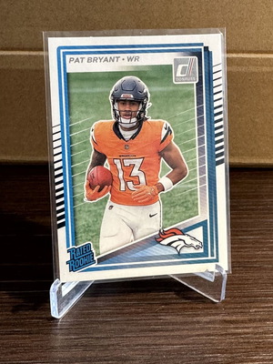 Pat Bryant 2025 Panini Donruss Rated Rookie Card Raw
