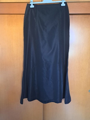 Zara long black skirt like new, size M 38 10