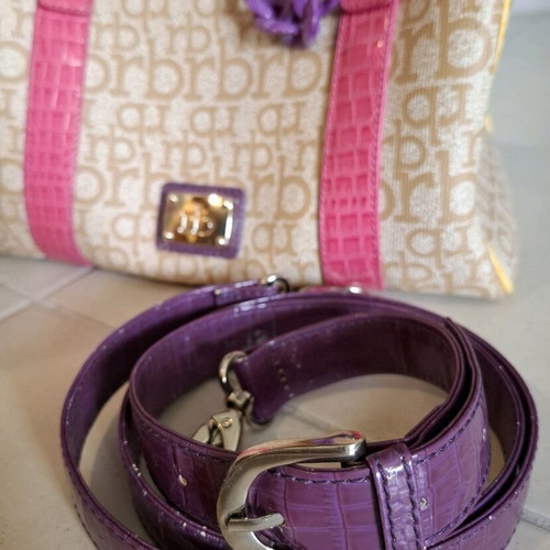 Rocco Barocco multicolor handbag, crossbody option
