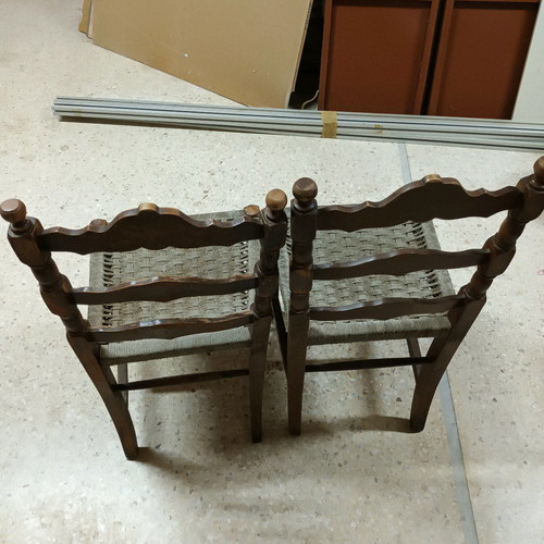 Kitchen chairs used, set of 2 pieces