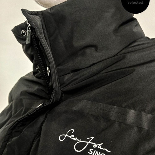 Sean John Down Jacket like new, size L-XL, black