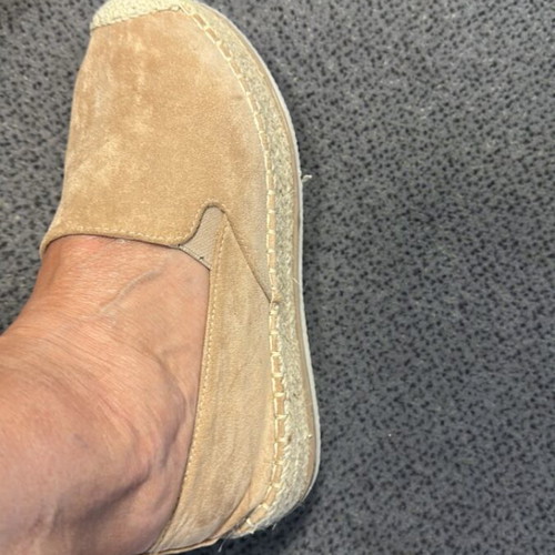 Espadrilles size 38 camel color like new