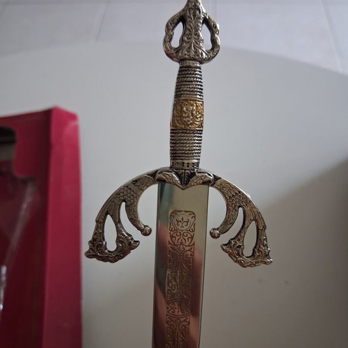 Decorative Letter Opener sword design like new with box