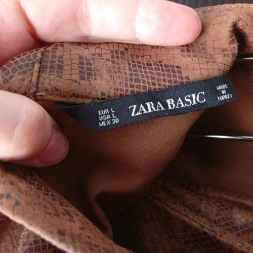 Zara women's set new, beige and brown