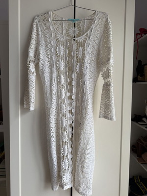 Melissa Odabash kimono used, white, size S