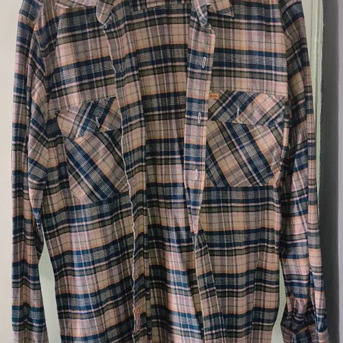 Men's plaid shirt size L like new