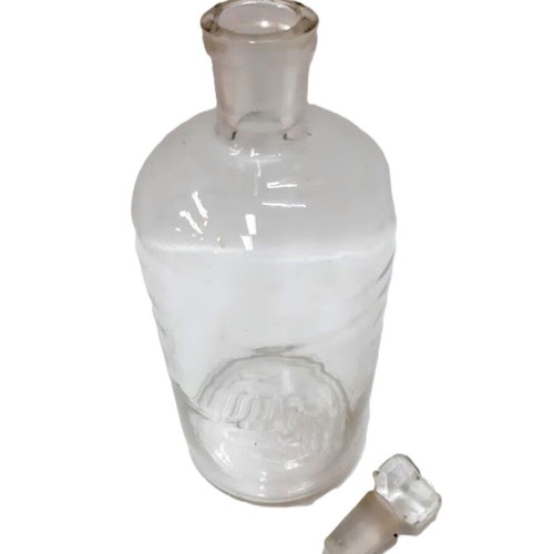 Vintage Apothecary Bottle 1 Liter like new, 25.4 cm tall
