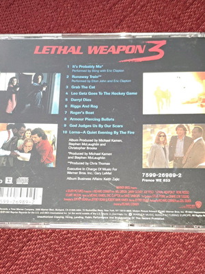 Soundtrack CD Lethal Weapon 3 new, pop