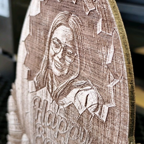 Easter embossed personalized decoration new