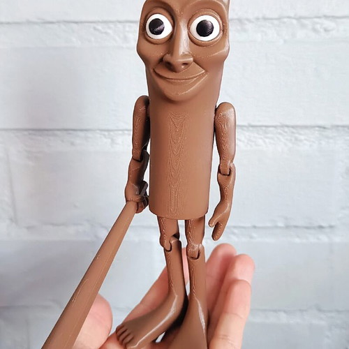 Tung Tung Tung Sahur Articulated Toy new