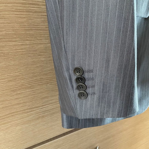 Italian suit size 52 with classic comfortable fit, jacket and trousers