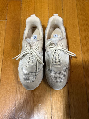 Steve Madden women's sneakers No39 used, beige