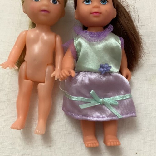 Simba and No Name Dolls like new, small cute set