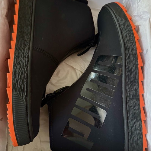 Puma Atelier New Regime Basket Boot like new, size 43, black orange
