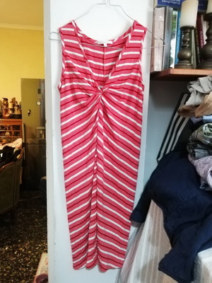Patrizia Pepe No 3 Striped Dress like new, viscose and elastane, size M