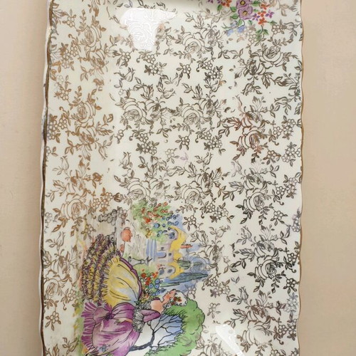Vintage English Empire platter from 1940 like new