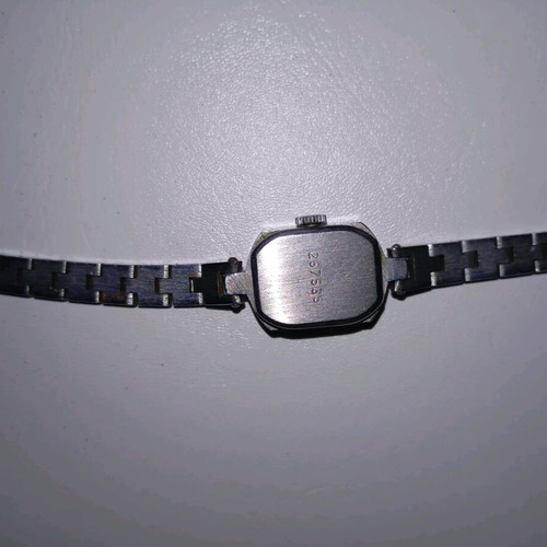 Luch women's authentic mechanical watch used, silver