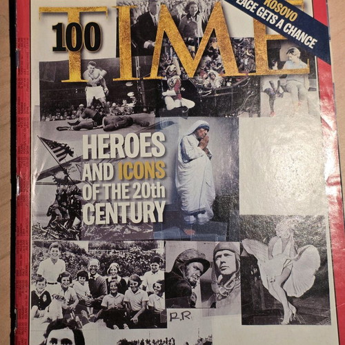Time Magazine 100 Heroes and Icons of the 20th Century like new