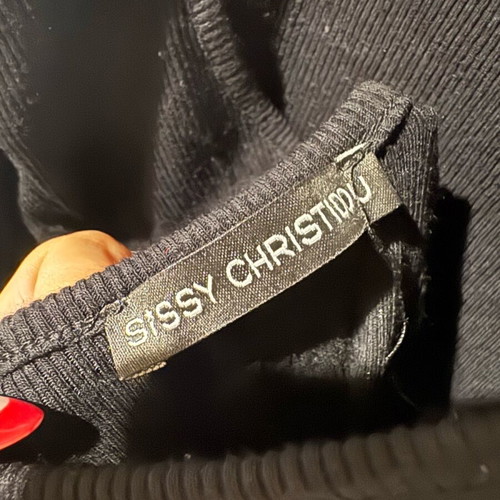 Sissy Christidou bodysuit like new, S/m, black