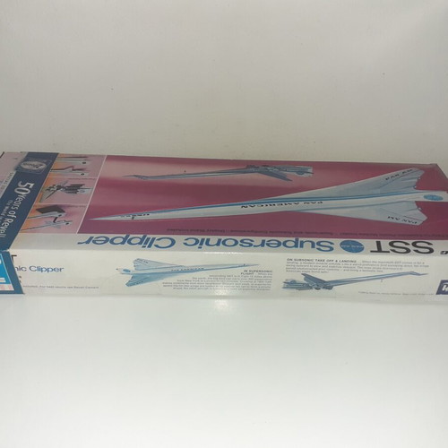 SST Supersonic Clipper model kit Heller new