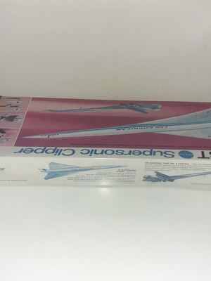 SST Supersonic Clipper model kit Heller new