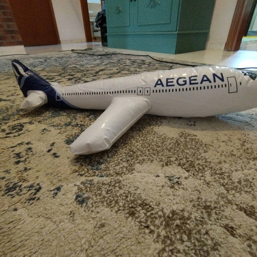 Collectible Aegean inflatable airplane like new