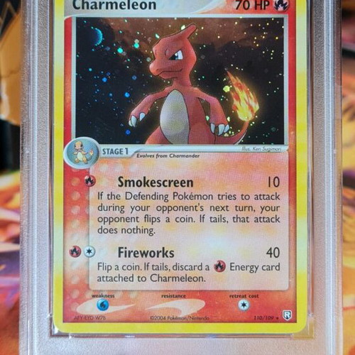 Charmeleon Ex Team Rocket Returns 2004 holo card like new