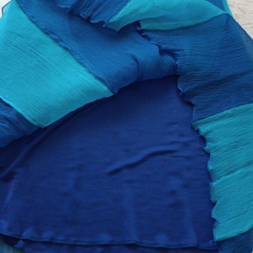 Milk and honey dress blue size M like new