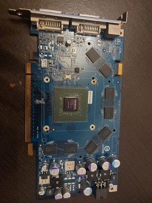 GeForce 7950GT D512Μ μεταχειρισμένη μη λειτουργική κάρτα γραφικών Point of View