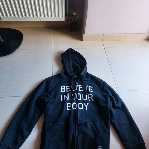 Admiral jacket used, medium condition, size M, black