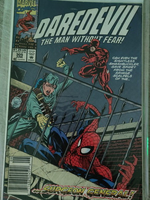 Daredevil #305 Marvel comic 1992, mint condition