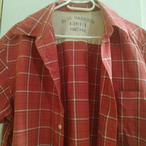 Vintage men's summer shirt used, size medium