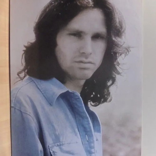 Jim Morrison old giant poster used 91x62cm