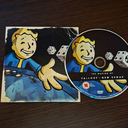 Fallout New Vegas Making Of DVD like new