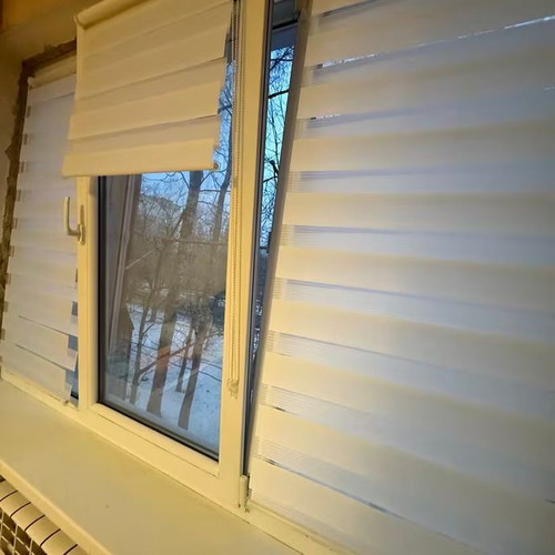 Modern Zebra (Day&Night) blinds like new 130x65 cm