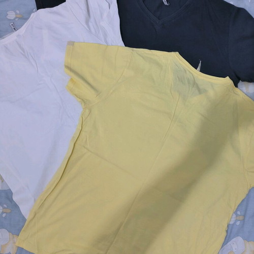 Pop Air short-sleeve t-shirts size large used, set of 3