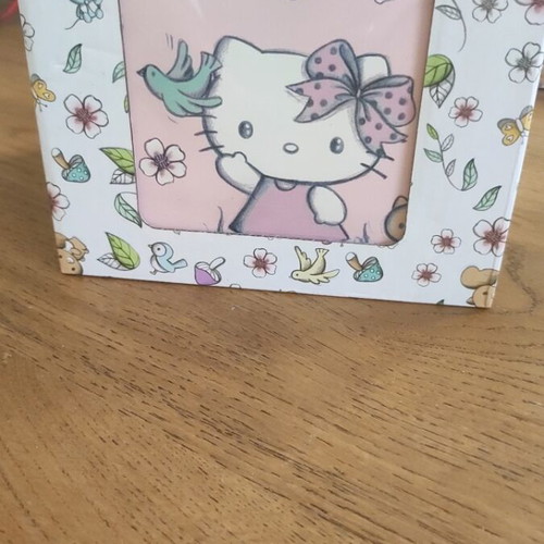 Hello Kitty wooden desk organizer new with Sanrio license