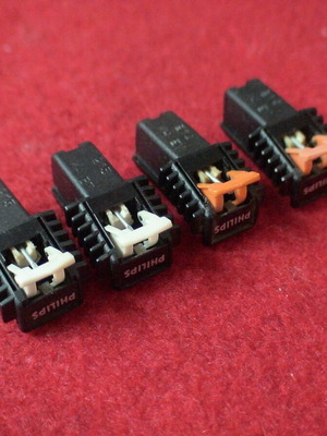 Σετ κεφαλές Philips GP-215 GP-214 μεταχειρισμένες, ελαττωματικές, πακέτο 4